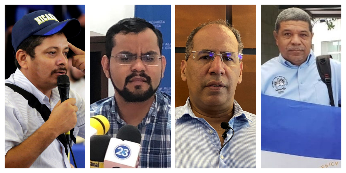 Justicia sandinista lleva a juicio a otros cuatro opositores