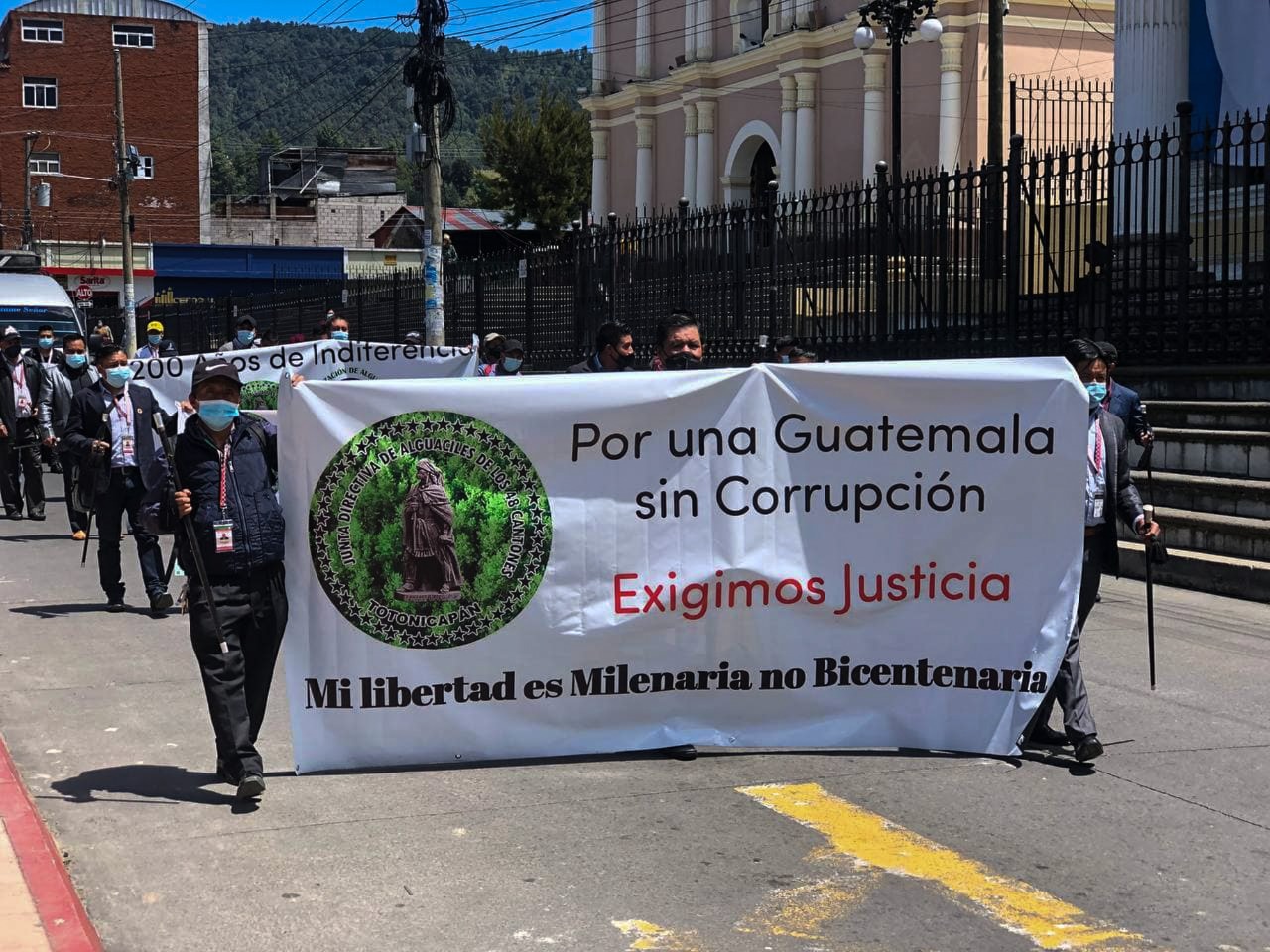 48 cantones piden la construcción de una nueva democracia en el marco del Bicentenario