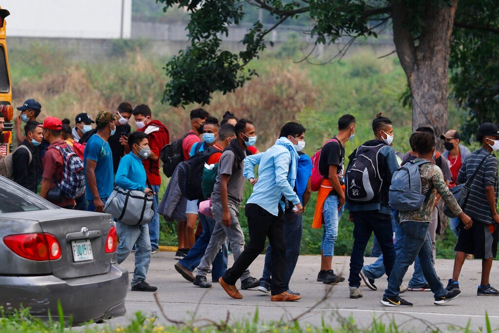 Guatemala reporta un aumento de migrantes ecuatorianos a Estados Unidos.