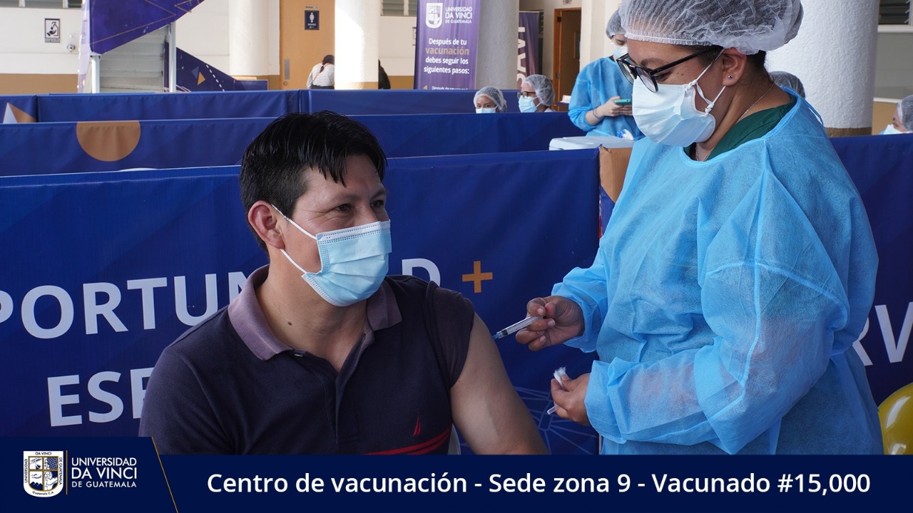 La Universidad Da Vinci dejará de ser centro de vacunación el 25 de septiembre