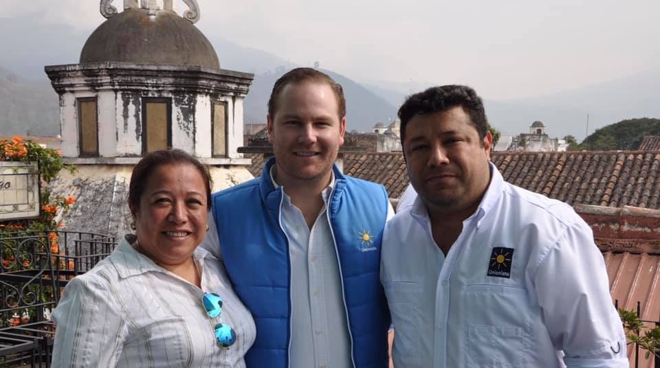 Mensaje de Verónica Molina a Álvaro Arzú de Paniagua de la CC