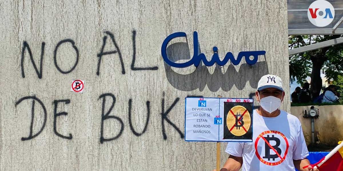 Nayib Bukele afronta la primera protesta masiva de su administración Nayib Bukele afronta la primera protesta masiva de su administración